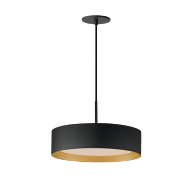 ET2 Echo 16" LED Pendant Black/Gold