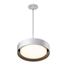 ET2 Echo 16" LED Pendant White/Black