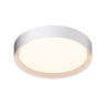 ET2 Echo 24" LED Flush Mount White