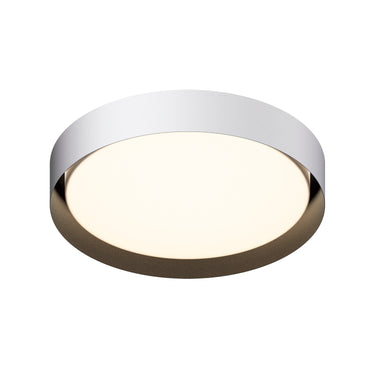 ET2 Echo 24" LED Flush Mount White/Black
