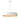 ET2 Echo 24" LED Pendant White/Gold