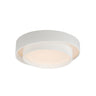 ET2 Ziggurat 19.75" LED Flush Mount White