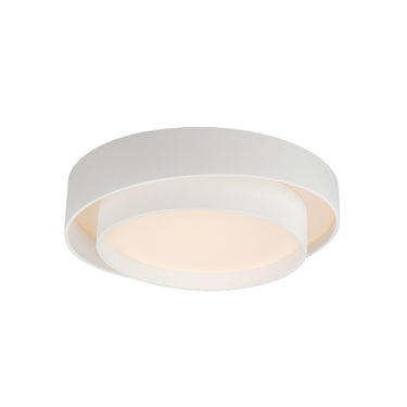 ET2 Ziggurat 19.75" LED Flush Mount White