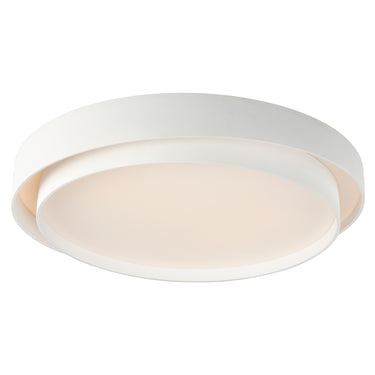 ET2 Ziggurat 31.5" LED Flush Mount White