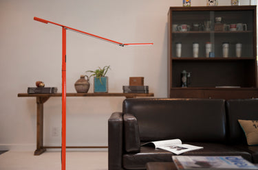 Koncept Equo Floor Lamp Warm Light Orange