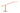 Equo LED Desk Lamp – Orange, Warm White 3,500K