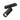 ET2 Continuum Mini Spot track light, Black, front view of the cylindrical head on its track adapter