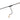 ET2 Continuum Reading track light, Black / Gold, gooseneck arm with gold lamp end hanging from a black track