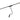 ET2 Continuum Reading track light, Black, flexible gooseneck arm with a small cylindrical lamp hanging from a black track