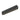 ET2 Continuum Optic track light, 9 in Black, front view of the linear head with a row of round lenses