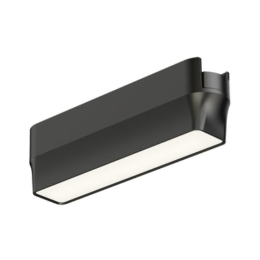 ET2 Continuum flat track light, 5 in Black, front view