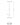 ET2 Continuum rope track pendant 40 in line drawing with dimensions, 39.25 in rope between two track adapters