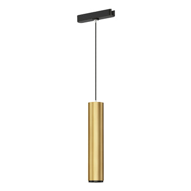 ET2 Continuum Track Tube Pendant Brass Natural Aged Brass