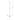 ET2 Continuum sphere track pendant line drawing with dimensions, small ball on a cord from the track adapter