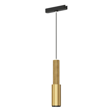 ET2 Continuum Track Handler Pendant Brass Natural Aged Brass