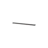 ET2 Continuum track rail, 31.5 in Black, slim straight rail, angled studio view