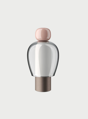 Modern designer lighting fixture displayed in a contemporary living room flamingo