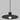 Eaves disc pendant light, 90 CRI LED, sloped ceiling adaptable, living room deco, nightshade black