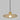 Dimmable 3000K LED Eaves pendant, minimalist design, dining room lighting, brass finish