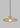 Dimmable 3000K LED Eaves pendant, minimalist design, dining room lighting, brass finish