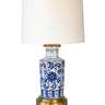 Elaine Brass Chinoiserie Cordless Table Lamp
