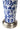 Elegant Elaine Chinoiserie Cordless Table Lamp with nickel finish