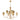 Gold Glass Chandelier | Euniecstasy HA05217