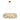 Eurydamas Modern Drum Crystal Chandelier with Brass Finish