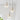 Evangeline 3-Light 17" Geometric Chandelier in Black and Brass for Dining Room