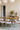 Exclamation wool rug in Céladon, full view