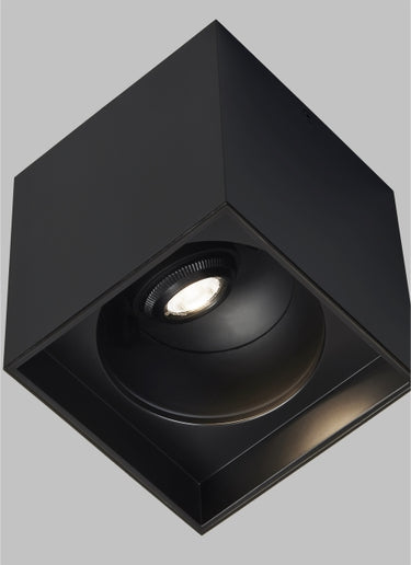 Exo 6" LED, modern home lighting, adaptable beam for any room.