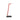 Focaccia Solo LED Desk Lamp – Matte Fire Red, Wireless Charging (Qi) Base