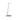 Focaccia Solo LED Desk Lamp – Silver, Wireless Charging (Qi) Base