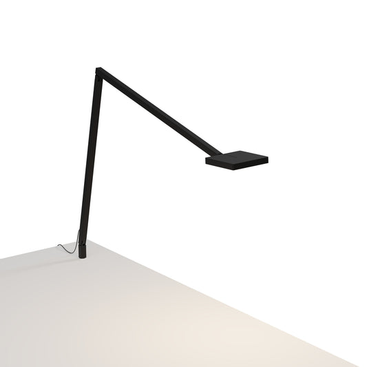 Koncept Focaccia Desk Lamp Matte Black Through-Table Mount