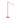 Koncept Focaccia Floor Lamp Matte Fire Red