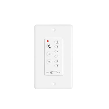 Maxim Lighting DC Fan Hardwired Wall Control and Receiver White