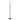 Finesse Decor Aluminum and Spanish Alabaster Floor Lamp Black