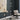 Finesse Decor Aluminum and Spanish Alabaster Floor Lamp Black