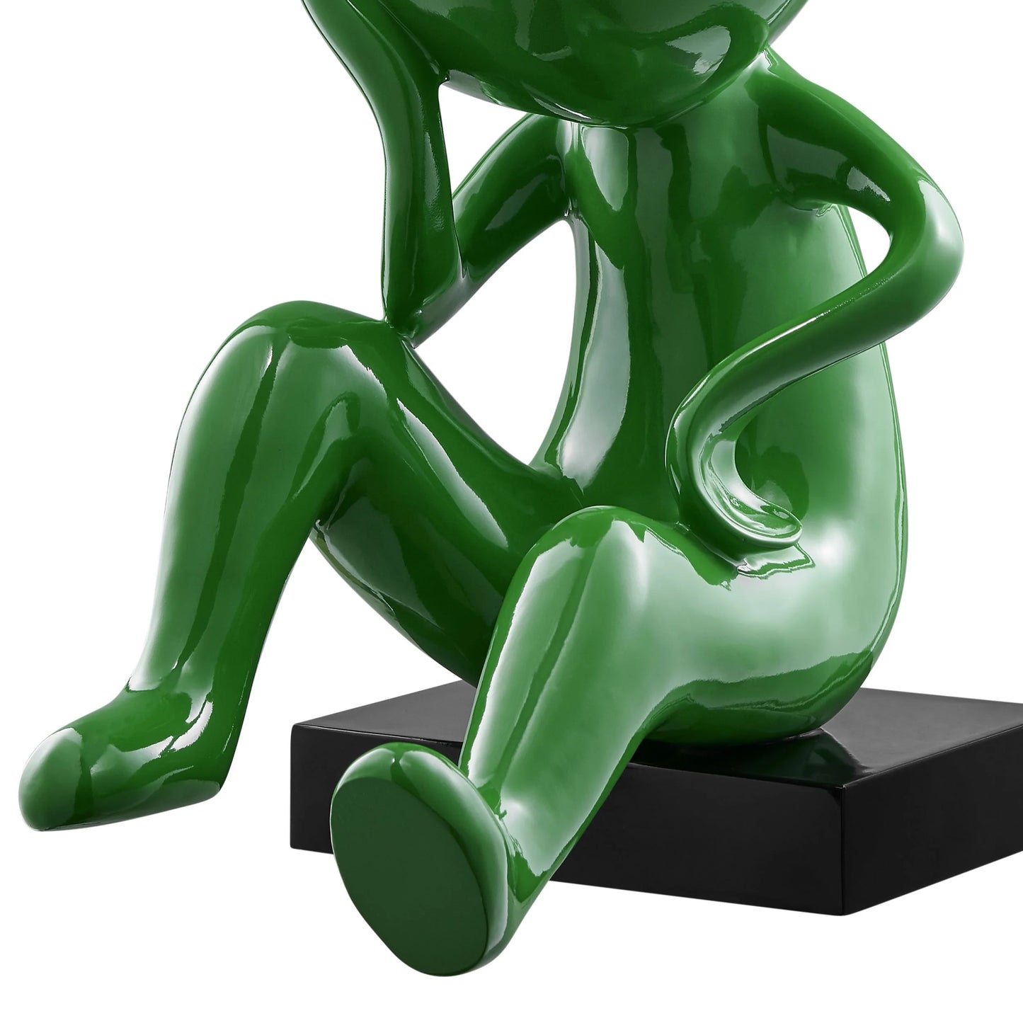 Finesse Decor Verde Thinker Sculpture 4