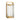 Hand-rubbed brass LED lantern table lamp, portable and ideal for patios, bedrooms, and living rooms
