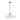 Forge Grande 28-inch brass pendant light with LED for kitchen island or dining room