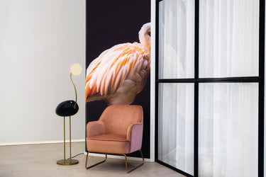 Viso Fred floor lamp installed in an interior, view 1