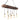 farmhouse wood and matte black chandelier ideal for kitchen island and dining room lighting