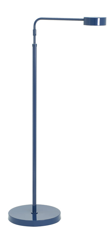 House of Troy Generation Adjustable LED Floor Lamps in Navy Blue