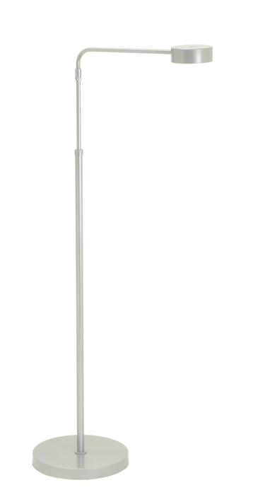 House of Troy Generation Adjustable LED Floor Lamps in Platinum Gray