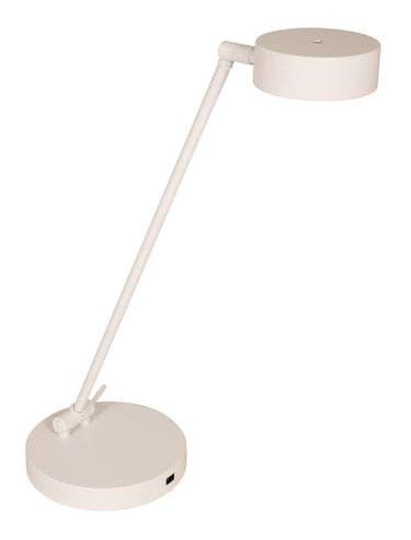 House of Troy Generation adjustable LED table lamp in white