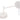 House of Troy Generation swing arm LED wall lamp in white