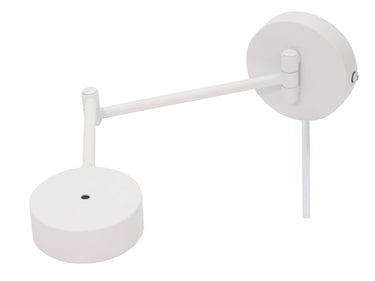 House of Troy Generation swing arm LED wall lamp in white