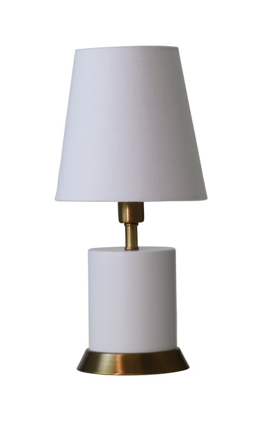 House of Troy Geo 12" Cylinder Mini Accent Lamp