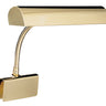 House of Troy Grand Piano Lamp 14" Polished Brass